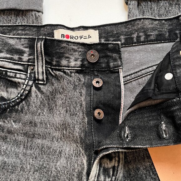 Boro Denim Osaka Straight Leg Jeans Deep In The Heart Wash Size 25 NEW NWT - Picture 5 of 15